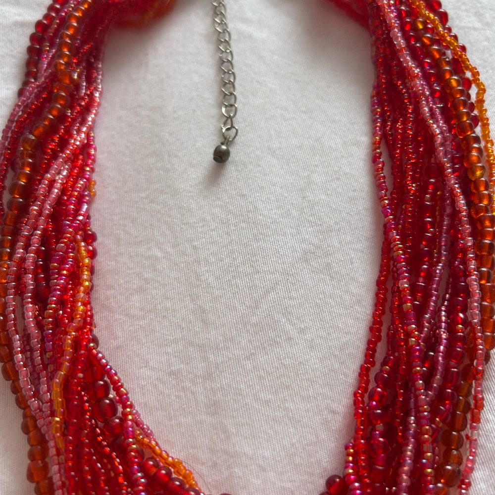 Himalayan Gems Mixed Beaded Necklace - Picture 2 of 6
